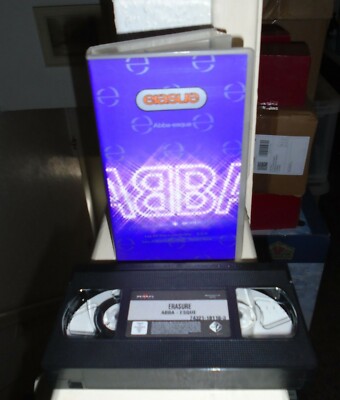 Erasure - Abba-Esque - VHS (PAL) Andy Bell, Vince Clarke