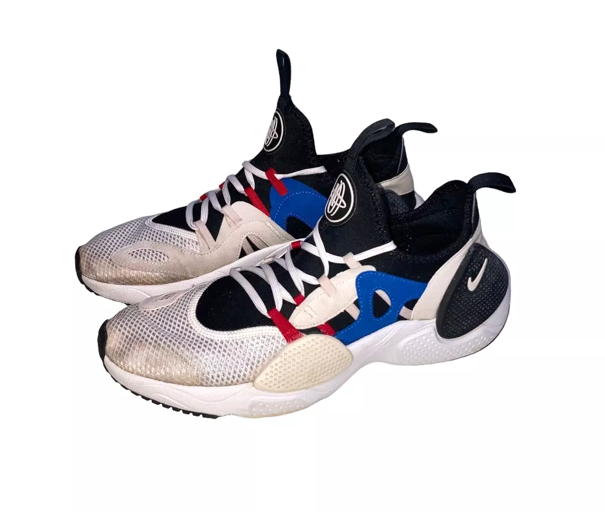 Nike Huarache EDGE TXT Gr. 10 5 Laufschuh Turnschuhe A01697 001 grau blau