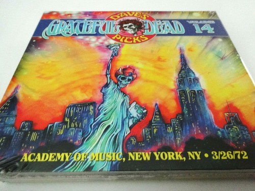 Grateful Dead Dave's Picks 14 Bonus Disc 2015 Academy Of Music NY 1972 4 CD New - Imagen 6 de 11