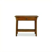 Bowery Hill Mission Console Table In Russet Finish on sale Bowery Hill Mission Console Table In Russet Finish on sale
