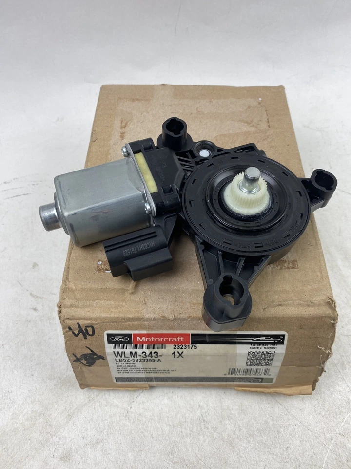 Genuine Motorcraft WLM-343 Power Window Motor Rear Left Ford OEM LB5Z-5823395-A - Image 4 of 4