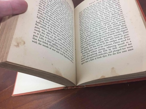 THAT GIRL by Jacques Deval HC/1932 First Edition Red/Orange Cloth Binding - Imagen 16 de 19