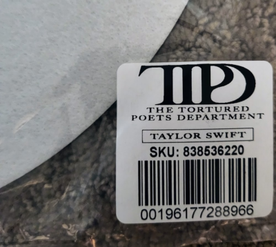 Taylor Swift The Tortured Poets Department Slip Mat II [IN HAND