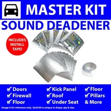 Heat & Sound Deadener Ford 1932 Model B Master Kit + Seam Tape 39468Cm2
