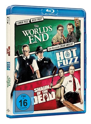 The World's End / Hot Fuzz / Shaun of the Dead [3 Filme auf 1 Blu-ray/NEU/OVP]