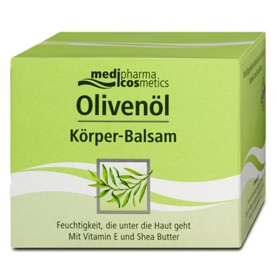 OLIVENOEL Körper Balsam Tiegel 250ml für trockene Haut PZN 03024461 plus Proben
