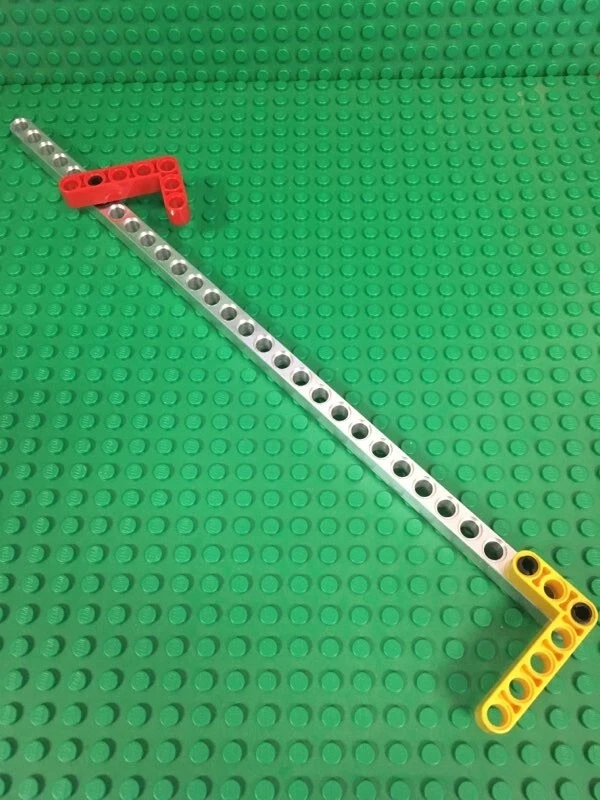 Aluminum liftarm, 31 units long, 9.77" inch. For lego construction kits. - Image 2 of 2