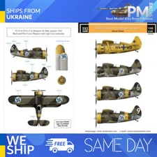SBS D48004 1/48 Polikarpov I153 Chaika Finnish Air Force WWII Vol II for ICM kit