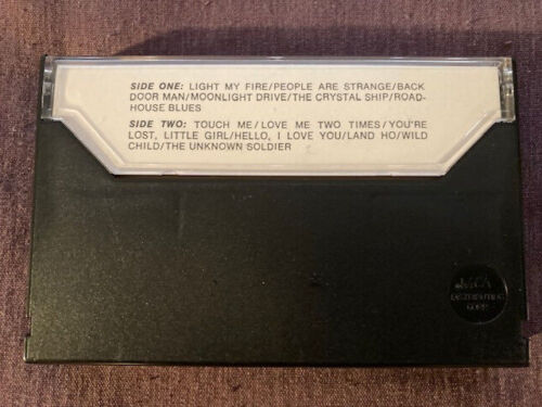 THE DOORS "13" 1970 COMPILATION ALBUM CASSETTE ELEKTRA TC-54079 EX COND - Picture 3 of 4