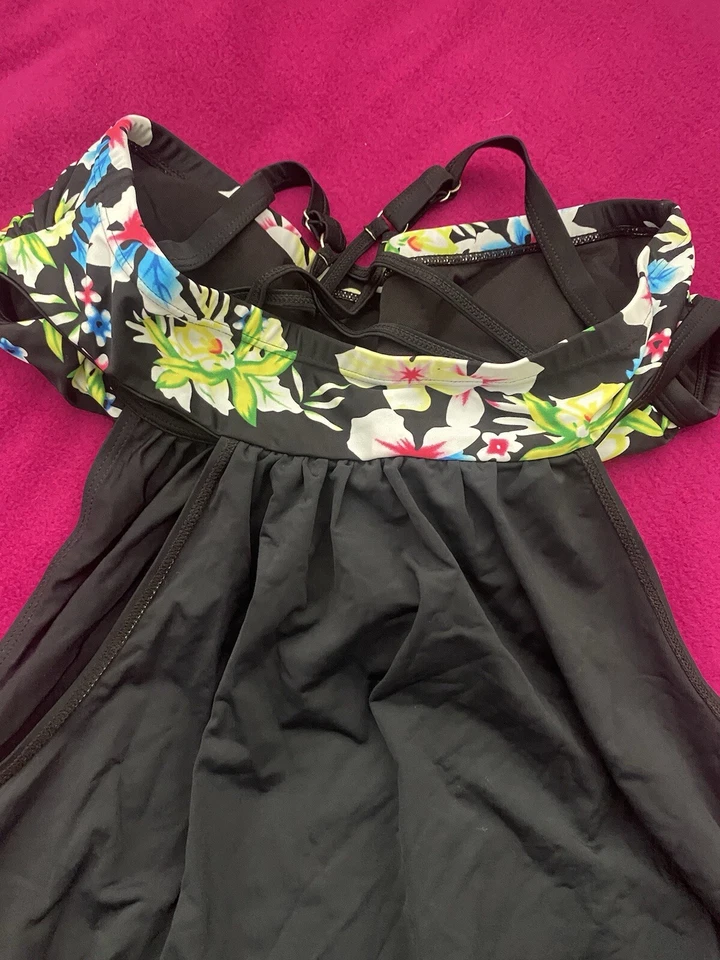 Traje de baño Tanking XL negro varios lados abiertos sin marca Foto 3 de 4