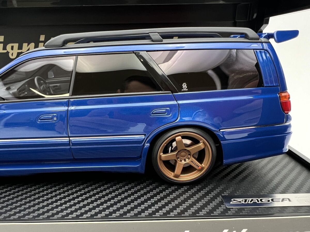 Ignition Model 1:18 Nissan Stagea 260RS Blue | eBay Ignition Model 1:18 Nissan Stagea 260RS Blue | eBay