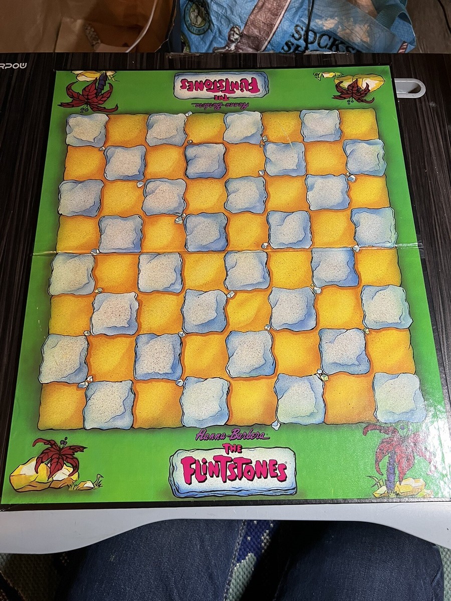 New The Flintstones 3-D Chess Set 1993 Hanna-Barbera Fred Wilma