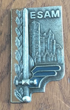 Insigne Militaire Ecole Supérieure d’Application du Matériel Drago G2995  /L84