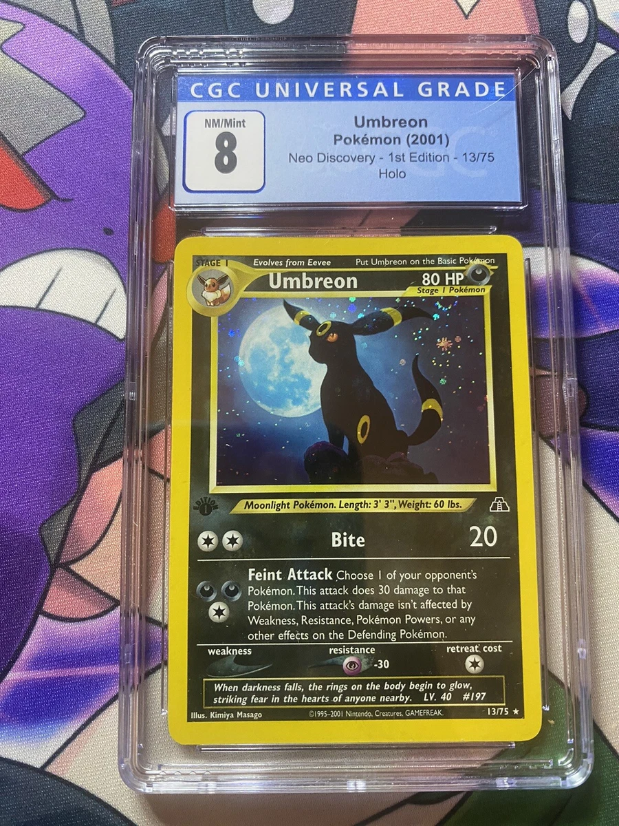 Sold At Auction 2001 Neo Discovery 13 Umbreon Holo PSA, 41 OFF