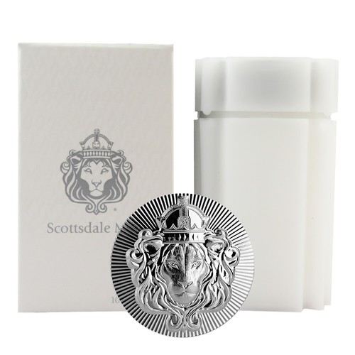 1 Oz Scottsdale Silver 999 Fine Silver One Troy Ounce 1 Bars Bullion In - Foto 12