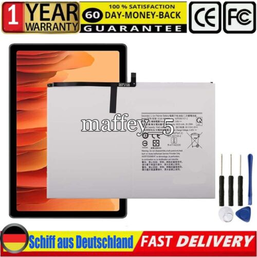 Akku Für Samsung SM-T505 Galaxy Tab A7 10.4 2020 SM-T500 SM-T505C 6820 mAh