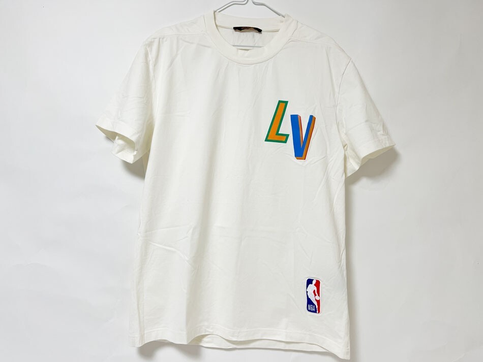 LOUIS VUITTON NBA RM212M DT3 HLY20W T-shirt Size L White LOUIS VUITTON NBA RM212M DT3 HLY20W T-shirt Size L White