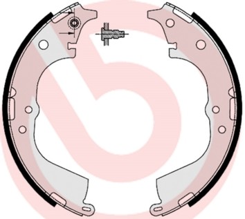 Brembo S 83 537 Bremsbackensatz For Toyota VW-image