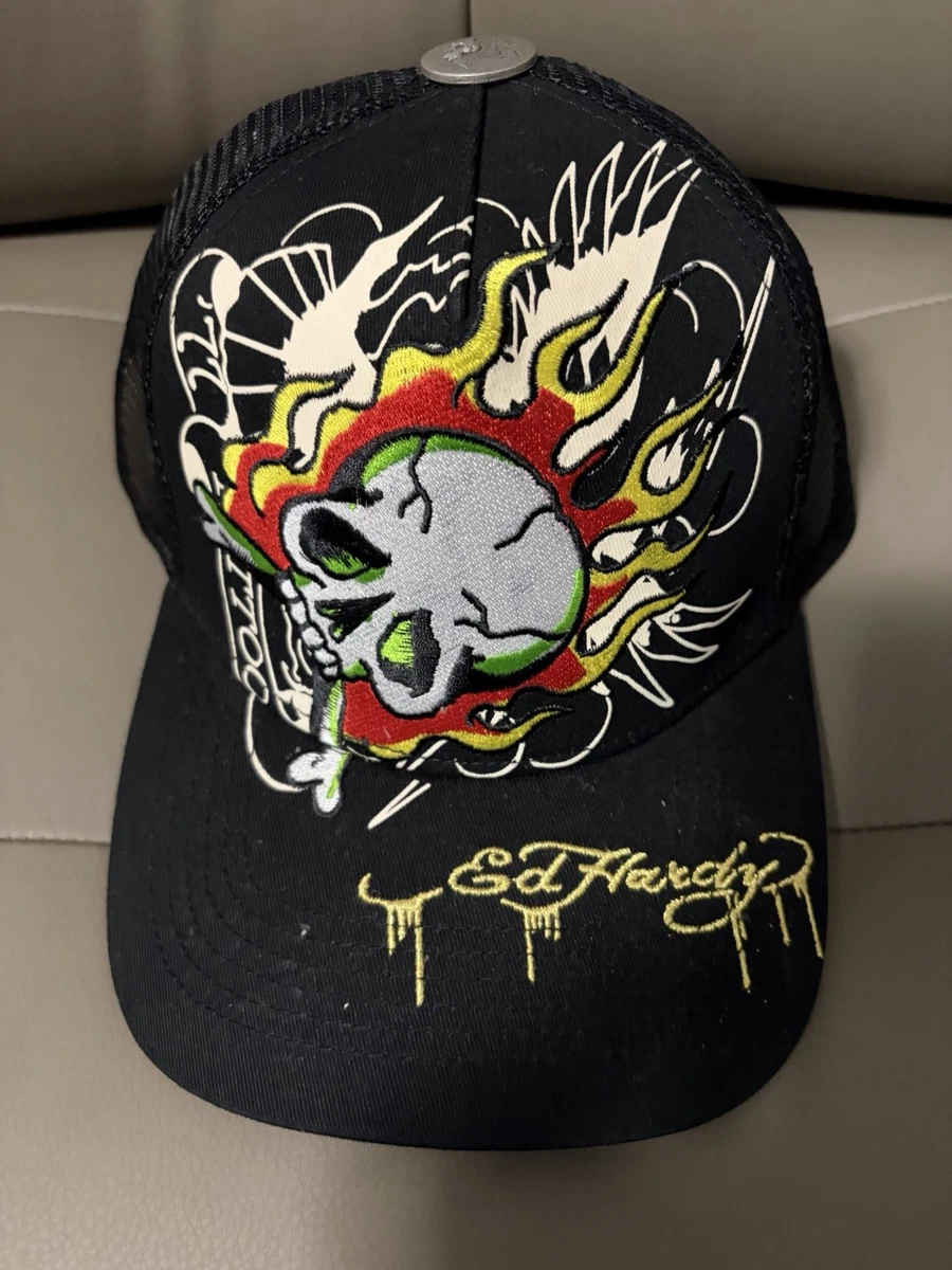 Ed Hardy Polyester Men's Trucker Hats for sale | eBay