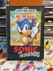 Sonic the Hedgehog (NFR version) (Sega Genesis, 1991) CIB