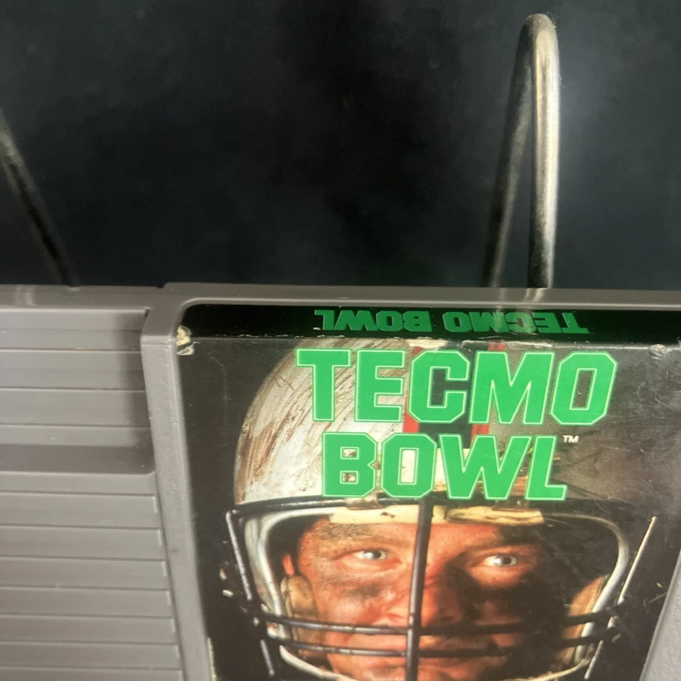 Nintendo NES - Tecmo Bowl - Original Authentic Video Game Tested & Works Great! - Image 3 of 4