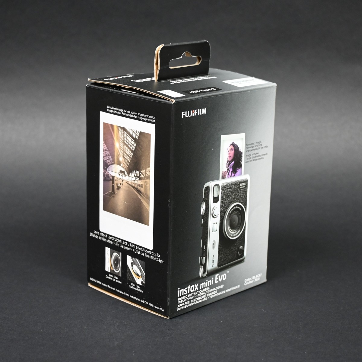 Fujifilm instax mini Evo Hybrid Instant Camera - Black for Fujifilm instax mini Evo Hybrid Instant Camera - Black for