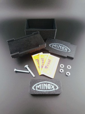 Minox Cutter Schneidetool Schneidegerät Handschneider plus Box Zum Aufbewahren