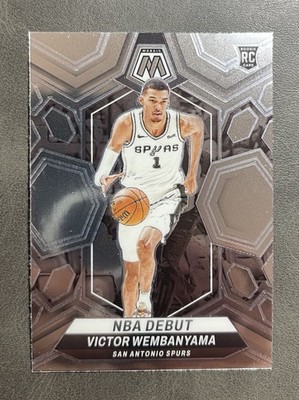 Victor Wembanyama - Mosaic 2023-24 ''NBA Debut'' RC Card #257 San Antonio Spurs