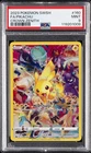 2023 POKEMON SWORD & SHIELD CROWN ZENITH #160 FULL ART/PIKACHU PSA 9