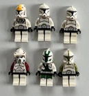 lego star wars clones minifigure lot