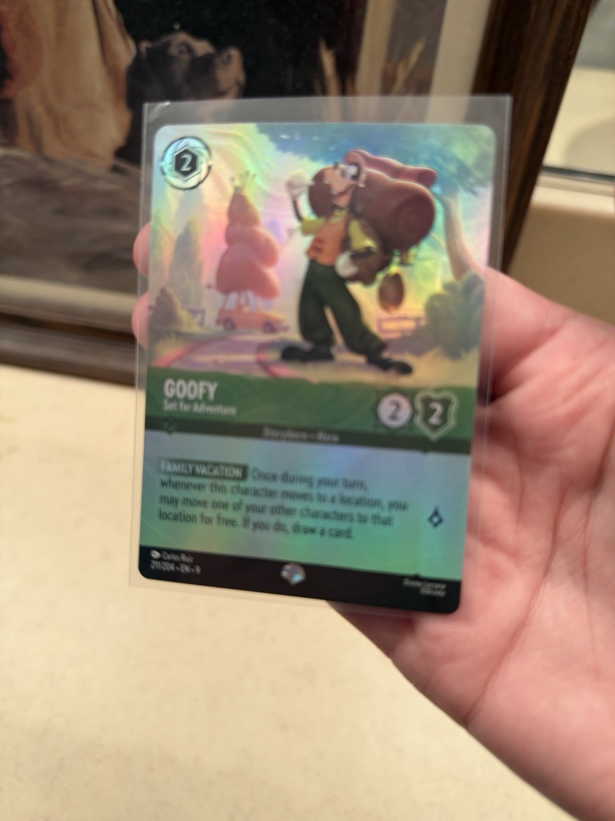 Goofy - Set for Adventure (Epic) 211/204 Fabled Holo