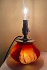 SUPERB 1930's WMF Ikora glass lamp RECENTLY RE-WIRED TESTED PERFECT ANY COUNTRY