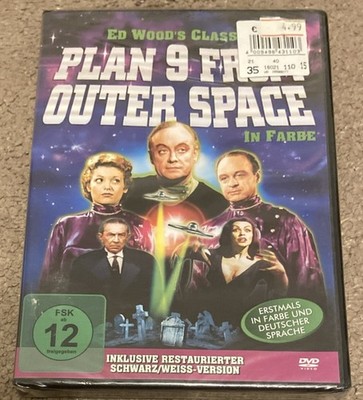 Plan 9 from outer Space (in Farbe) Wood, Ed: DVD NEU