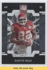 2009 Donruss Elite Dwayne Bowe #50 READ 0b3