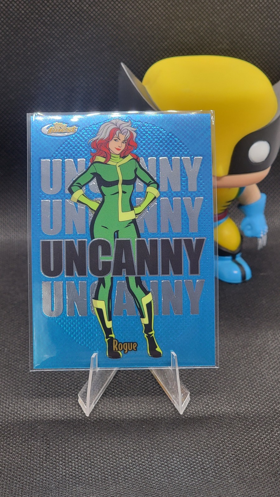 2025 Topps Finest Marvel X-Men '97 Uncanny Short Print #93 Rogue