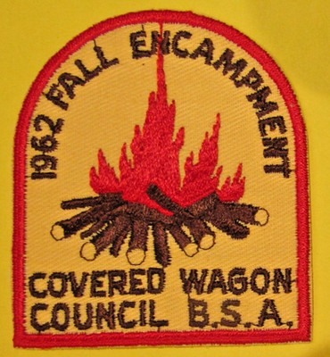 1962 Covered Wagon Council now Mid America Council Fall Encampment Boy Scouts