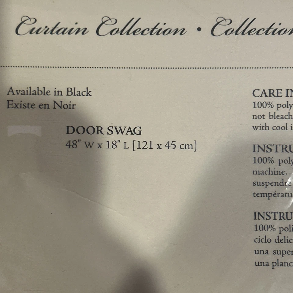 "Heritage vintage encaje Halloween tela de araña puerta botín 48"" ancho x 18"" largo" Foto 3 de 4