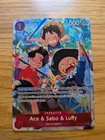 Ace & Sabo & Luffy (OP13-007) (Alt Art) - Carrying On His Will (OP13) NM