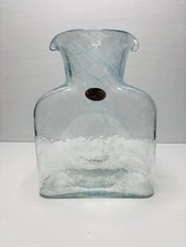 Blenko Limited Edition FIRST QUALITY Snow Squall 384 Water Bottle