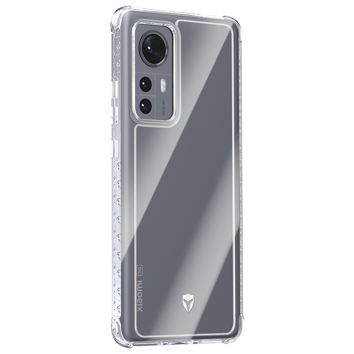 Xiaomi 12 AIR coque transparente rigide haut de gamme aux finitions épurées Force Case
