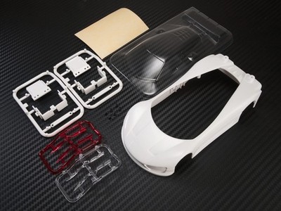 PN Racing Mini-Z Concept C9 ABS Car Body Kit White Glossy Finish RC KEN600500W