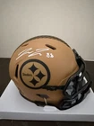 Pittsburgh Steelers Pat Freiermuth Army Mini Size Signed Helmet With COA