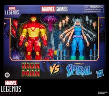 Marvel Legends Series Games Iron Man vs Spiral Action Figure