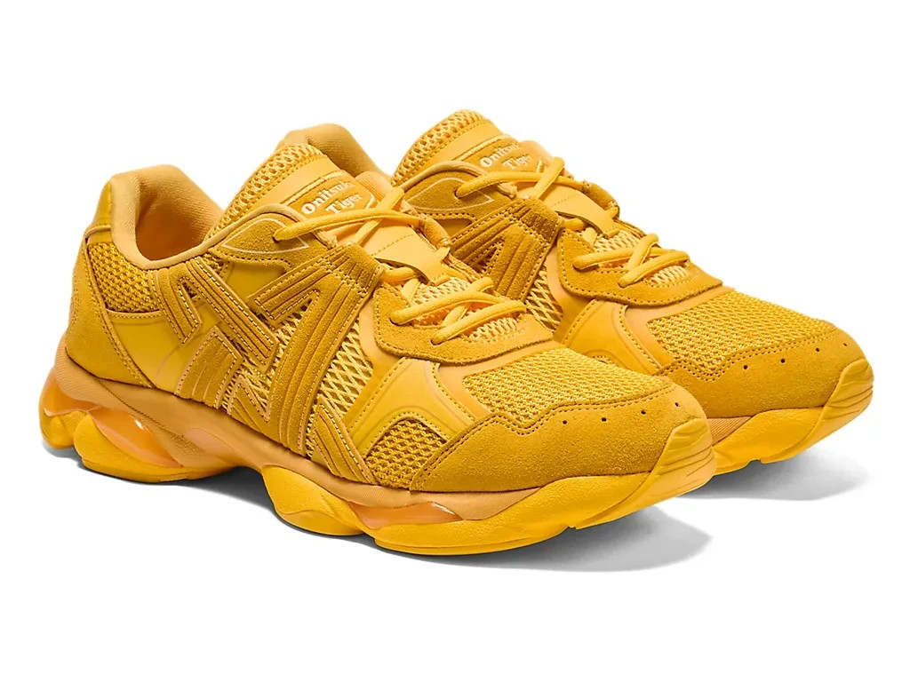 Onitsuka Tiger TIGRUN 1183C478 750 YELLOW/YELLOW Unisex | eBay