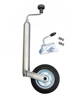StüTzrad Bugrad 150 Kg AnhäNger Wohnwagen Klemmhalter Klemmschelle Mit ZubehöR