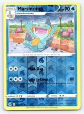 Marshtomp 063/264 Reverse Holo SWSH08: Fusion Strike Pokemon Card - NM
