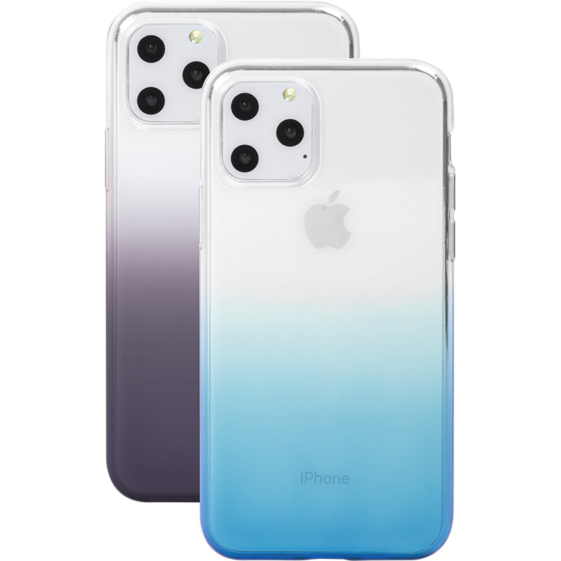 Pack protection iPhone 11 Pro antichoc coque silicone bicolore - 3