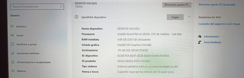ASUS T101Ha 10.1" RAM 4gb SSD 128 Windows 10 - Foto 9 di 9