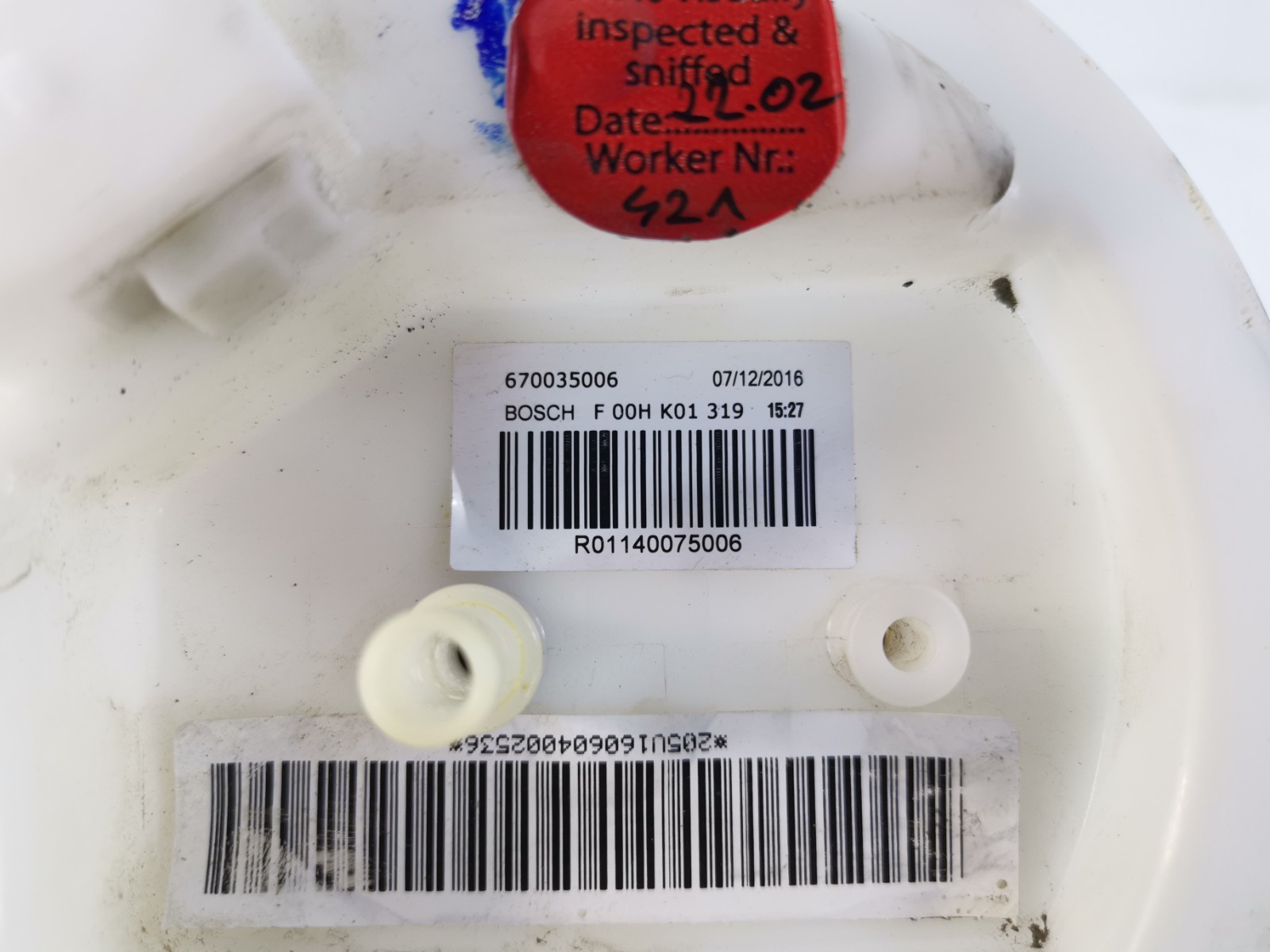 Maserati Levante 2017 Fuel pump P/N 670035006