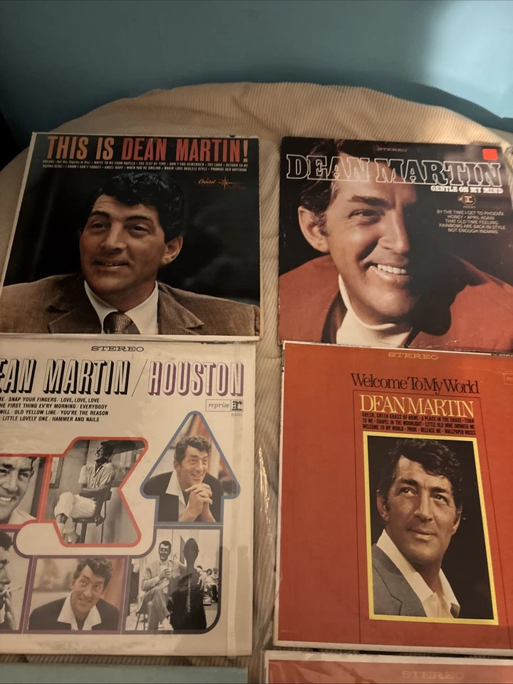 Dean Martin and Frank Sinatra LP Record Collection Lot Of 23 Foto 4 de 4
